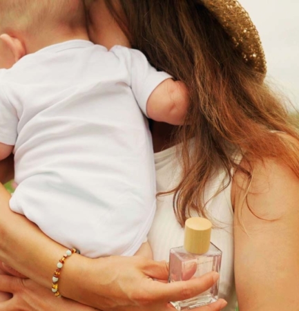 Premier Sourire parfum naturel qui accompagne les calins